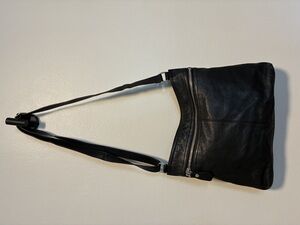 Margot Lorna Black Crossbody bag Leather, Slim Purse. Great condition